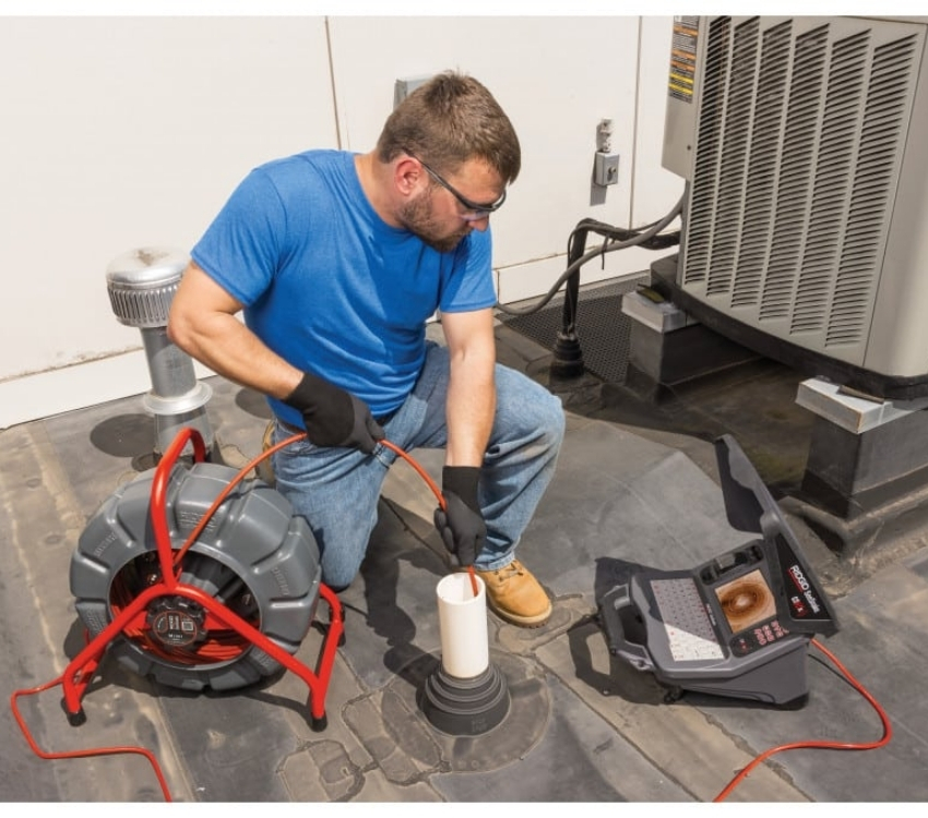 debouchage Inspection Caméra