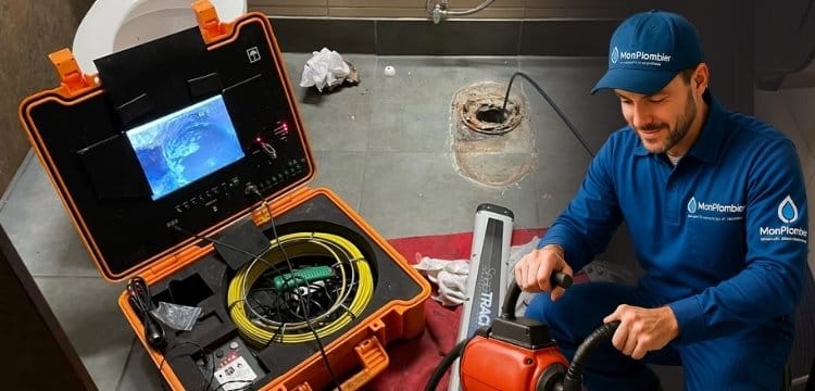 débouchage inspection camera Bruxelles