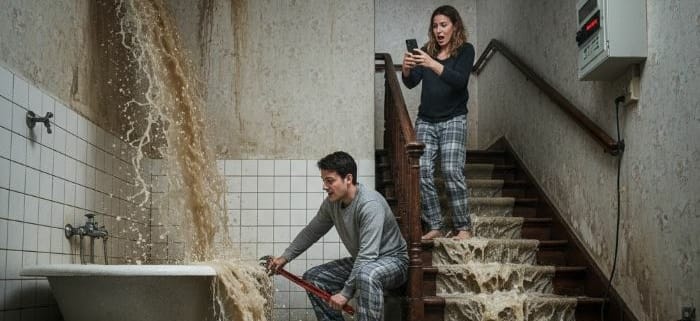 Fuite d'eaux et canalisations Comment réagir en moins de 30 minutes
