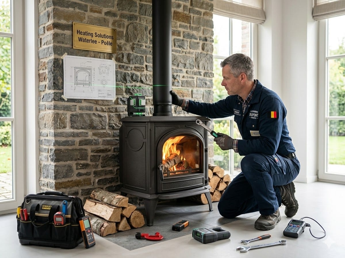 installation poêle installation poêle à pellets