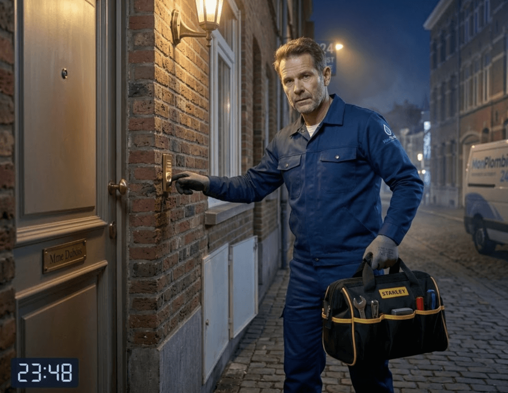 plombier 24h anvers intervention la nuit