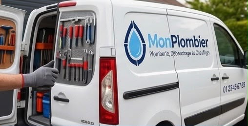 Plombier à Lessines camion Plombier à Lessines